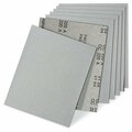 Cgw Abrasives S13T Stearated Sanding Sheet, 11 in L x 9 in W, 80 Grit, Fine Grade, Silicon Carbide Abrasive, Paper 44859